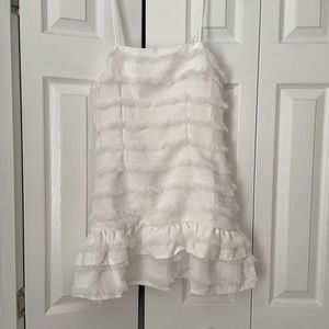 Molina Mini Dress: White